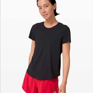 Lululemon Rise and Run Short Sleeve